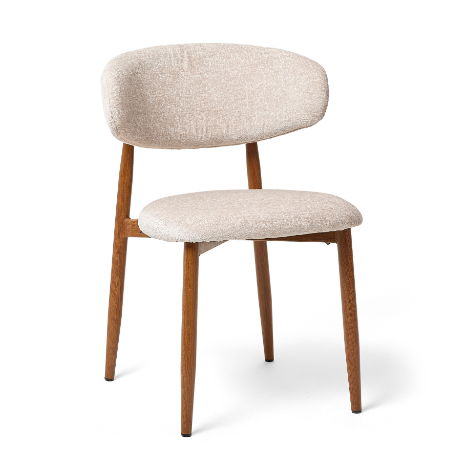 DL POLAR SK PEARL Beige design Upholstered indoor chair